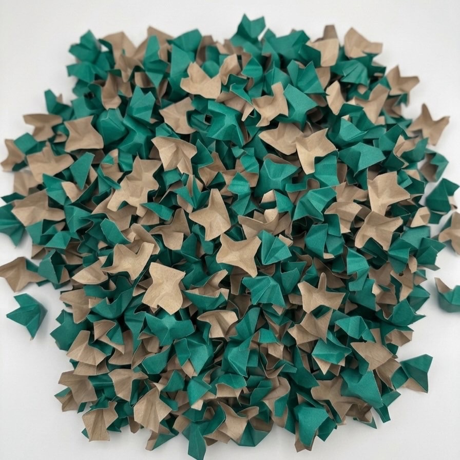 Füllmaterial Grün